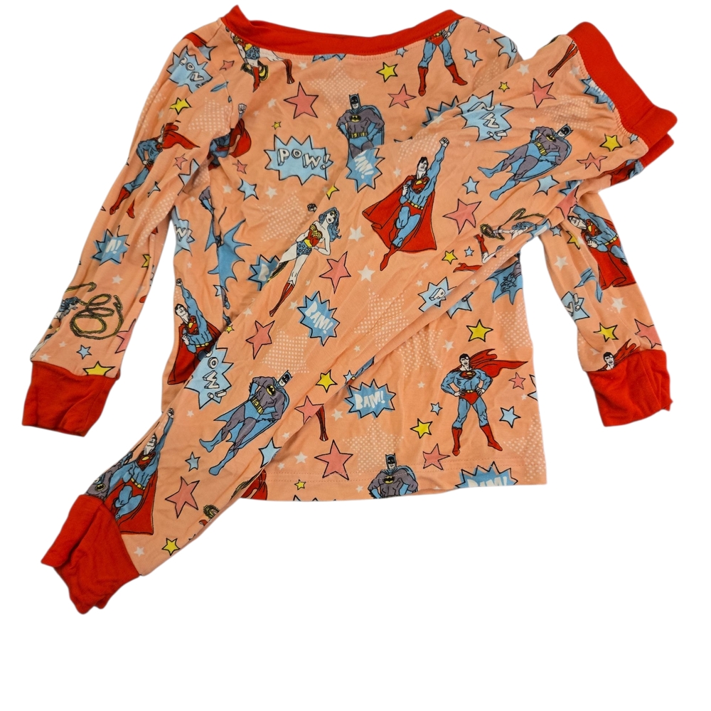 Little Sleepies Justice League DC Two Piece Long Sleeve Pj Set